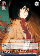 "Hope in the Darkness of Despair" Mikasa
