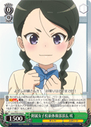 Affiliated Girls' High School
Rhythmic Gymnastics Club Leader, Saki