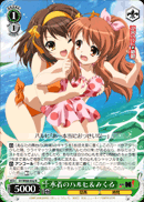 Swimsuit Haruhi & Mikuru