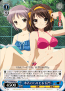 Swimsuit Haruhi & Nagato