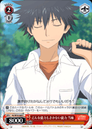 どんな能力もきかない能力 当麻
No Capacity Touma